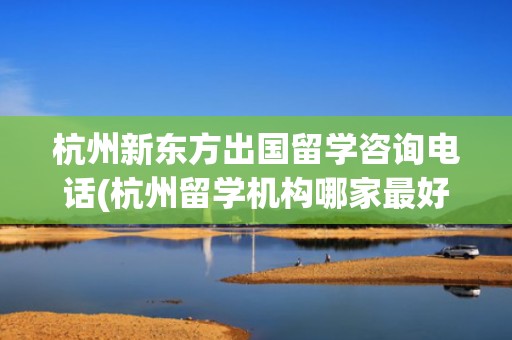 杭州新东方出国留学咨询电话(杭州留学机构哪家最好)