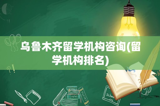乌鲁木齐留学机构咨询(留学机构排名)