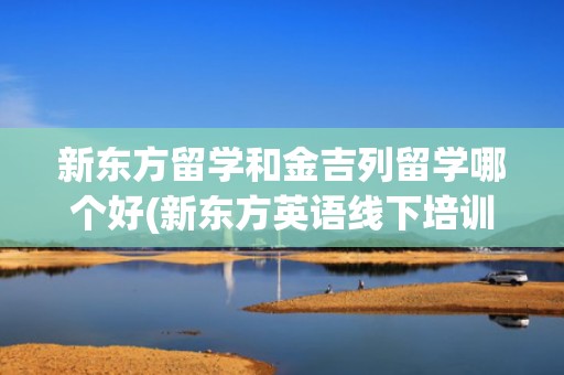 新东方留学和金吉列留学哪个好(新东方英语线下培训学校)