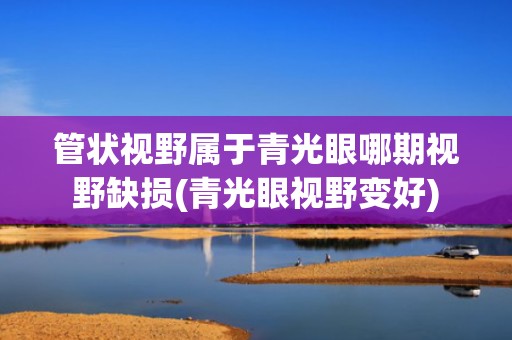 管状视野属于青光眼哪期视野缺损(青光眼视野变好)
