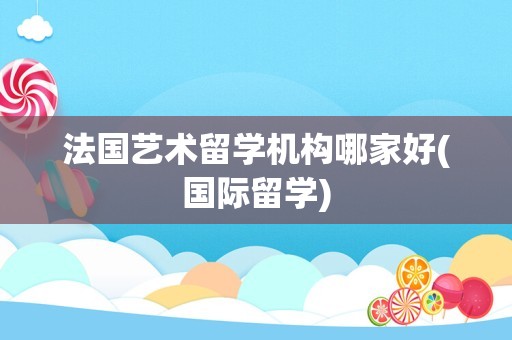 法国艺术留学机构哪家好(国际留学)
