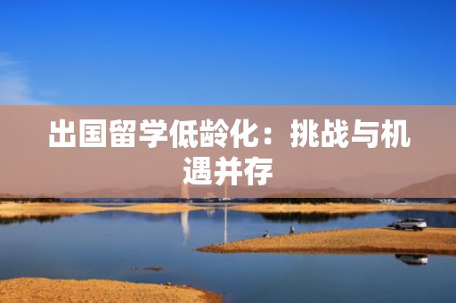 出国留学低龄化：挑战与机遇并存
