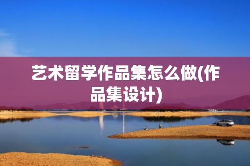 艺术留学作品集怎么做(作品集设计)