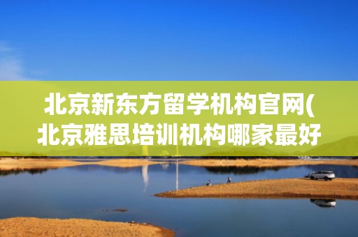 北京新东方留学机构官网(北京雅思培训机构哪家最好)
